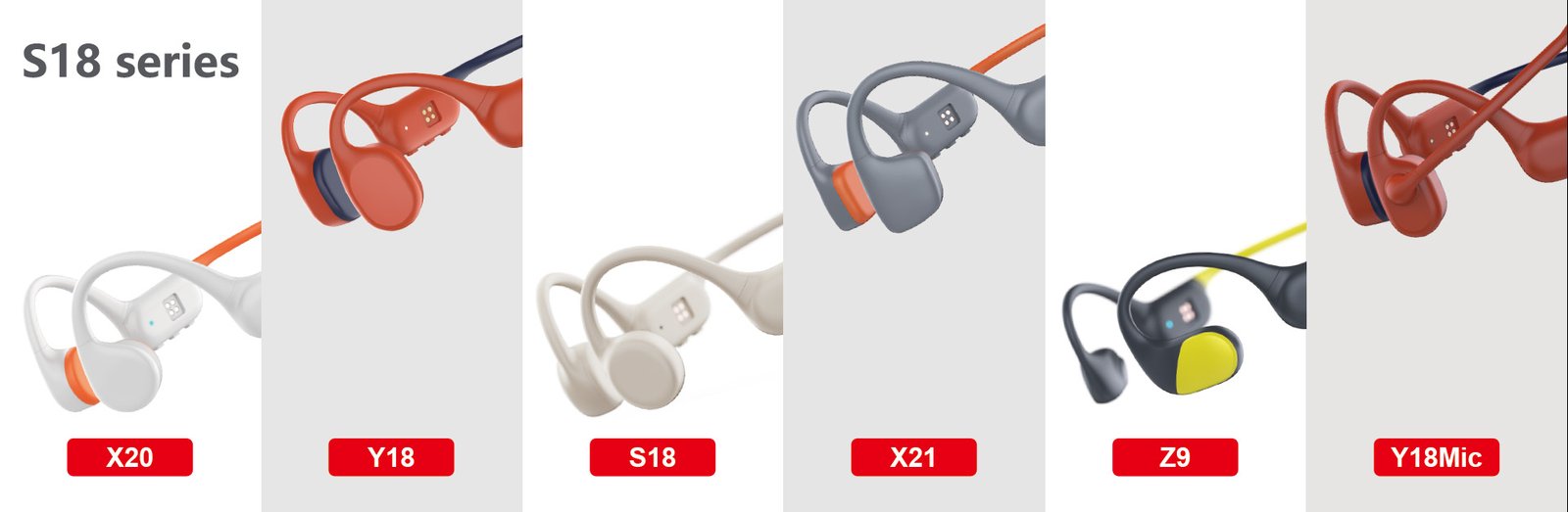 S18 series bone conduction Headphones